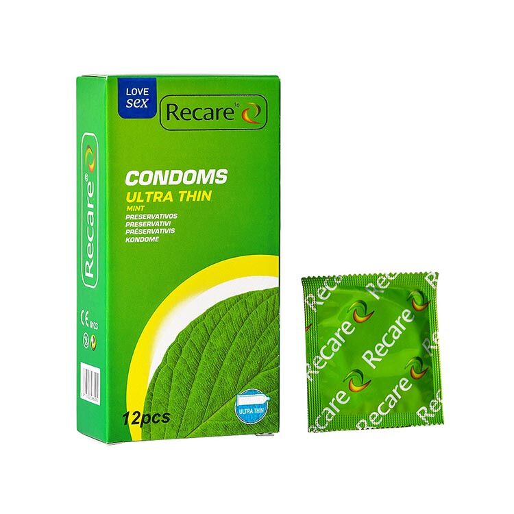 Презервативы Recare Ultra Thin Mint Condoms  - превью 5
