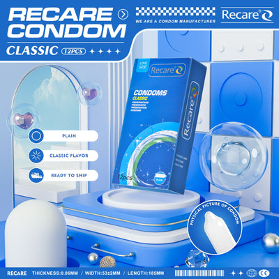 Презервативы Recare Classic Condoms - фото 10