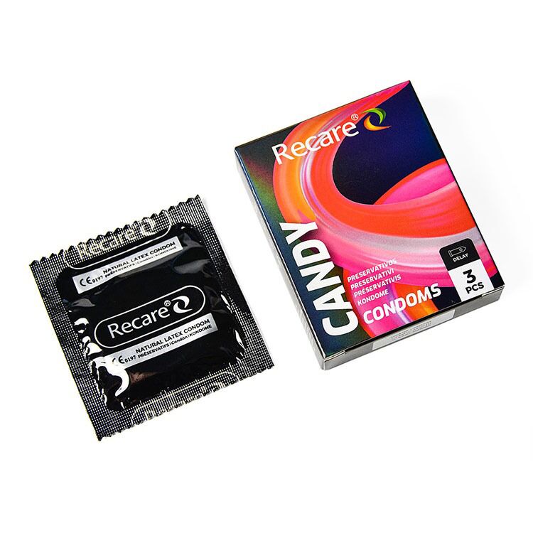 Презервативы Holographic Recare Delay Candy Condoms, пролонгирующий эффект - превью 8