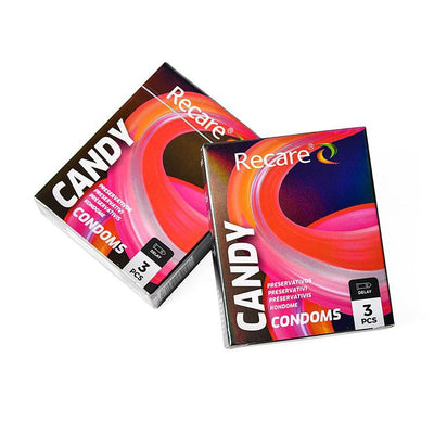 Презервативы Holographic Recare Delay Candy Condoms, пролонгирующий эффект - фото 9