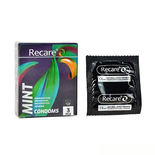 Презервативи Holographic Recare Ultra Thin Mint Condoms