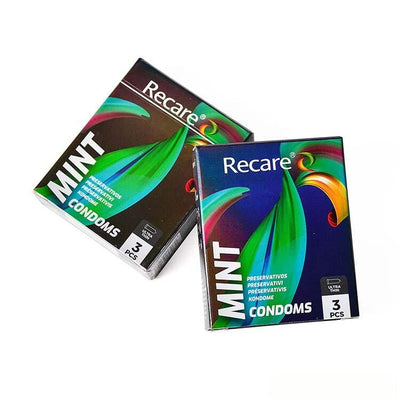 Презервативи Holographic Recare Ultra Thin Mint Condoms - фото 3