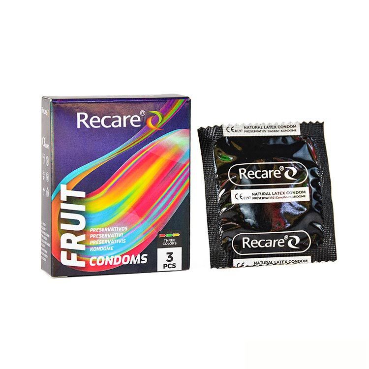 Презервативы Holographic Recare Color Fruit Flavour Condoms  - превью 8