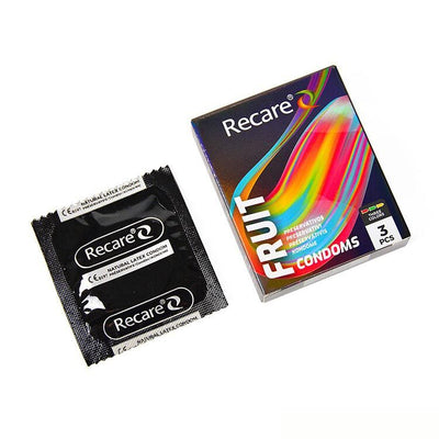 Презервативы Holographic Recare Color Fruit Flavour Condoms  - фото 10