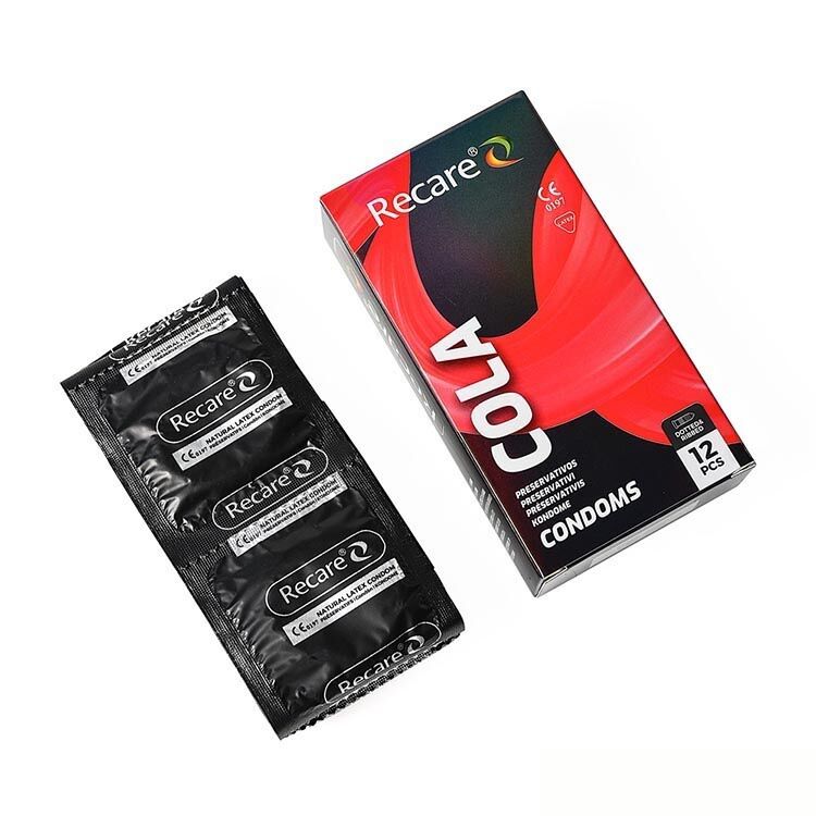 Презервативы Holographic Recare Cola Dotted&Ribbed Condoms  - превью 8