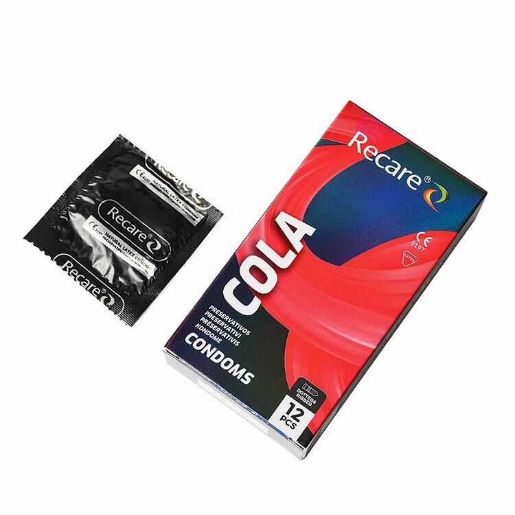 Презервативы Holographic Recare Cola Dotted&Ribbed Condoms  - превью 9
