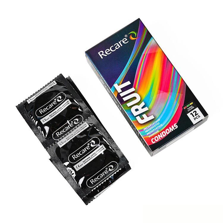 Презервативы Holographic Recare Color Fruit Flavour Condoms  - превью 2