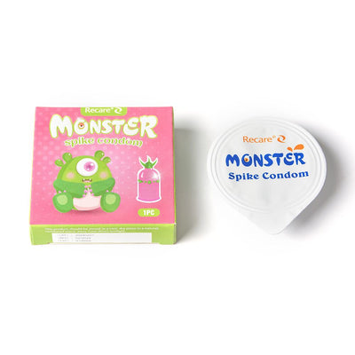 Насадка на член Recare Green Monster Spike Condom - фото 4