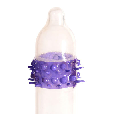 Насадка на член Recare Yellow Monster Spike Condom - фото 2