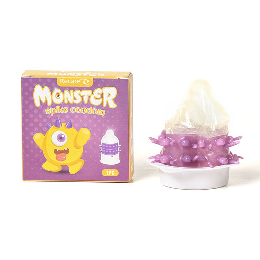 Насадка на член Recare Yellow Monster Spike Condom