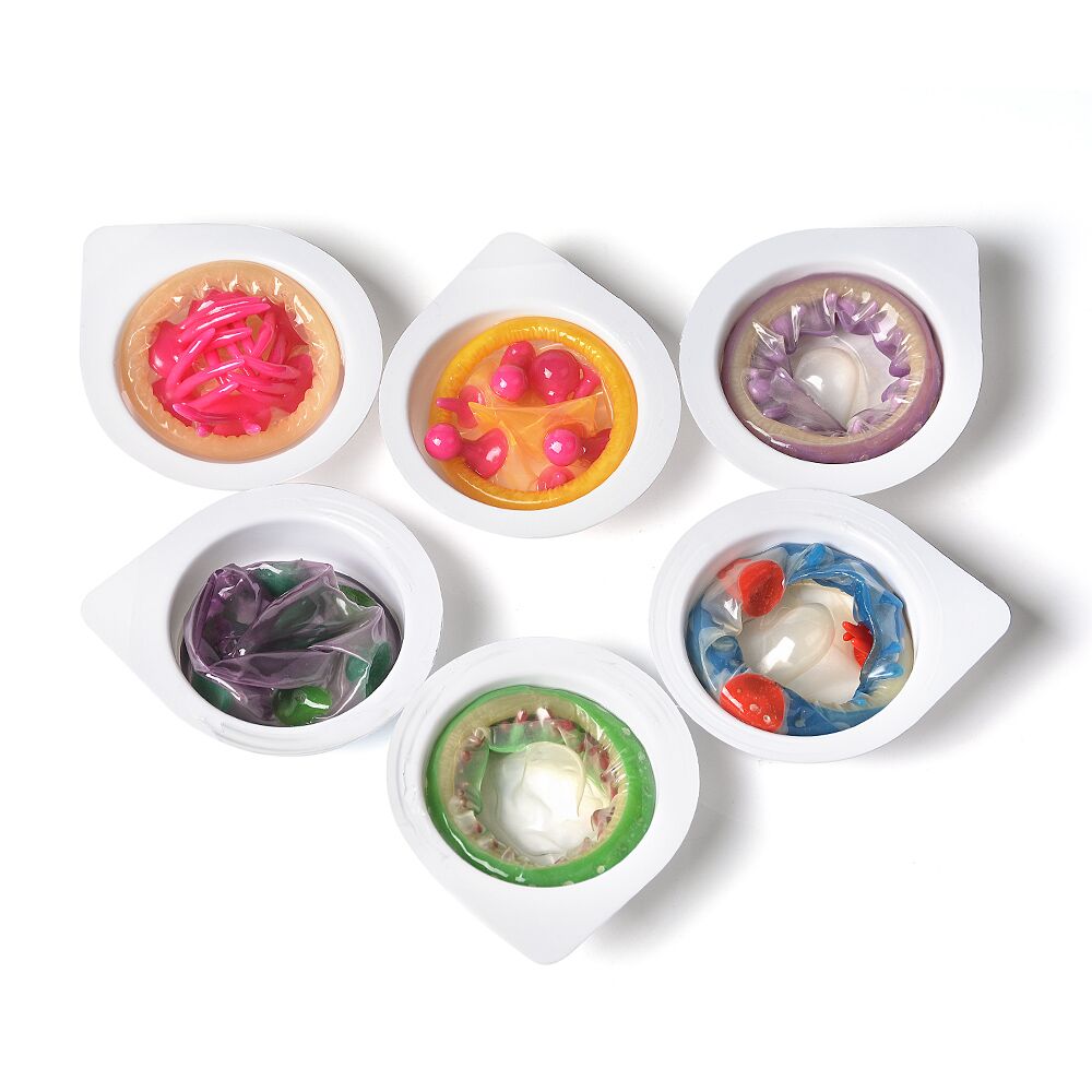 Насадка на член Recare Yellow Monster Spike Condom - превʼю 7