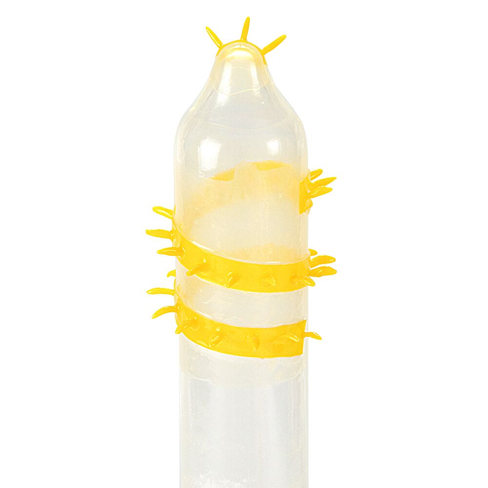 Насадка на член Recare Spike Condom Yellow - превью 2
