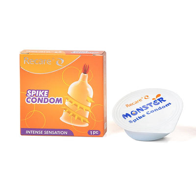 Насадка на член Recare Spike Condom Yellow - фото 3