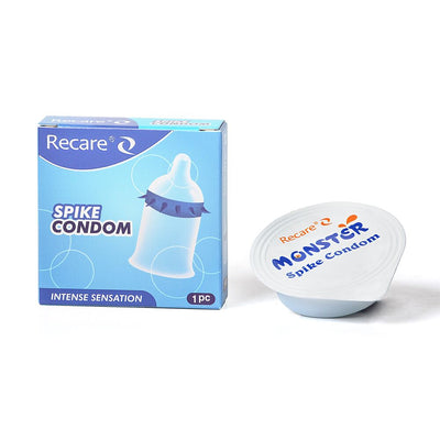 Насадка на член Recare Spike Condom Blue - фото 3