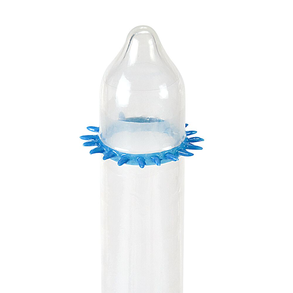 Насадка на член Recare Spike Condom Blue - превью 2
