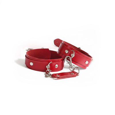 Наручники из натуральной кожи Art of Sex - Eva - фото 4