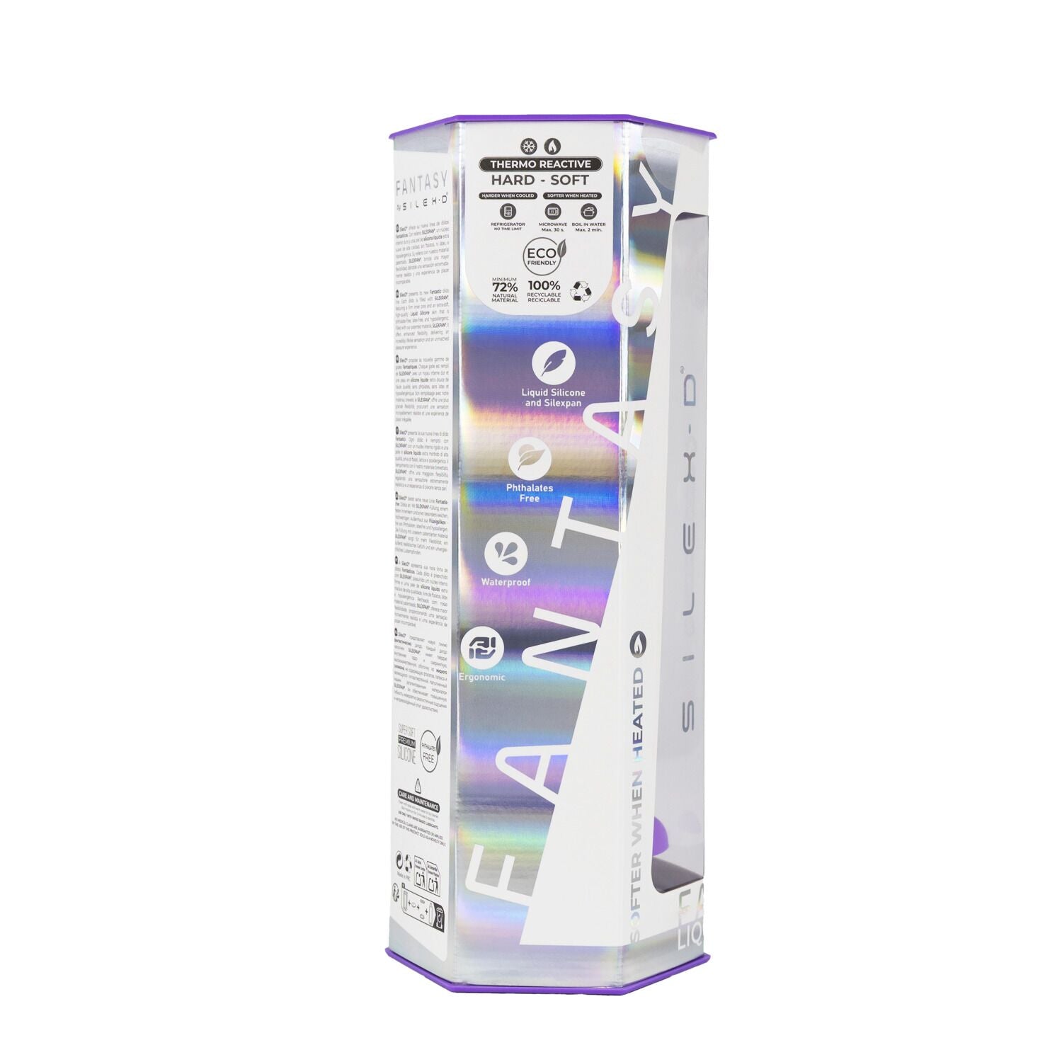 Фалоімітатор SilexD Fantasy Liquid Silicone Dreamy - превʼю 21