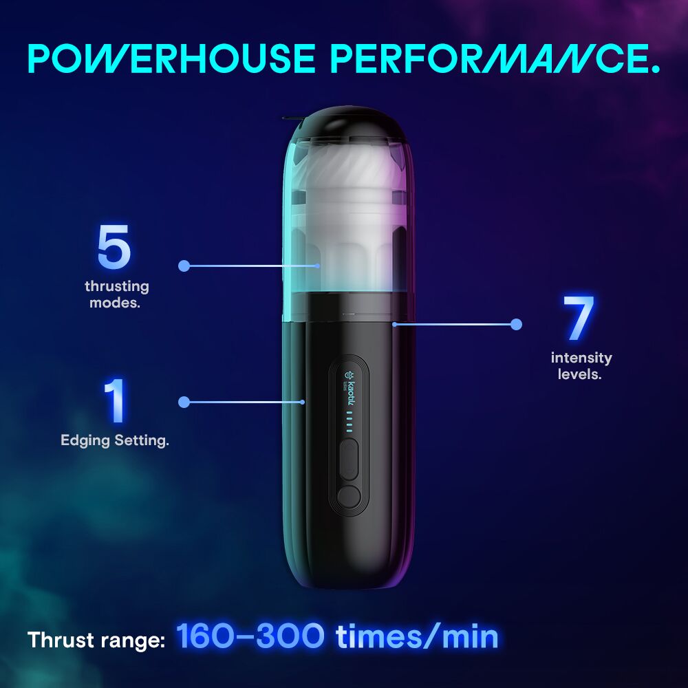 Смарт-мастурбатор Kaotik Labs The Shockwave - превью 14