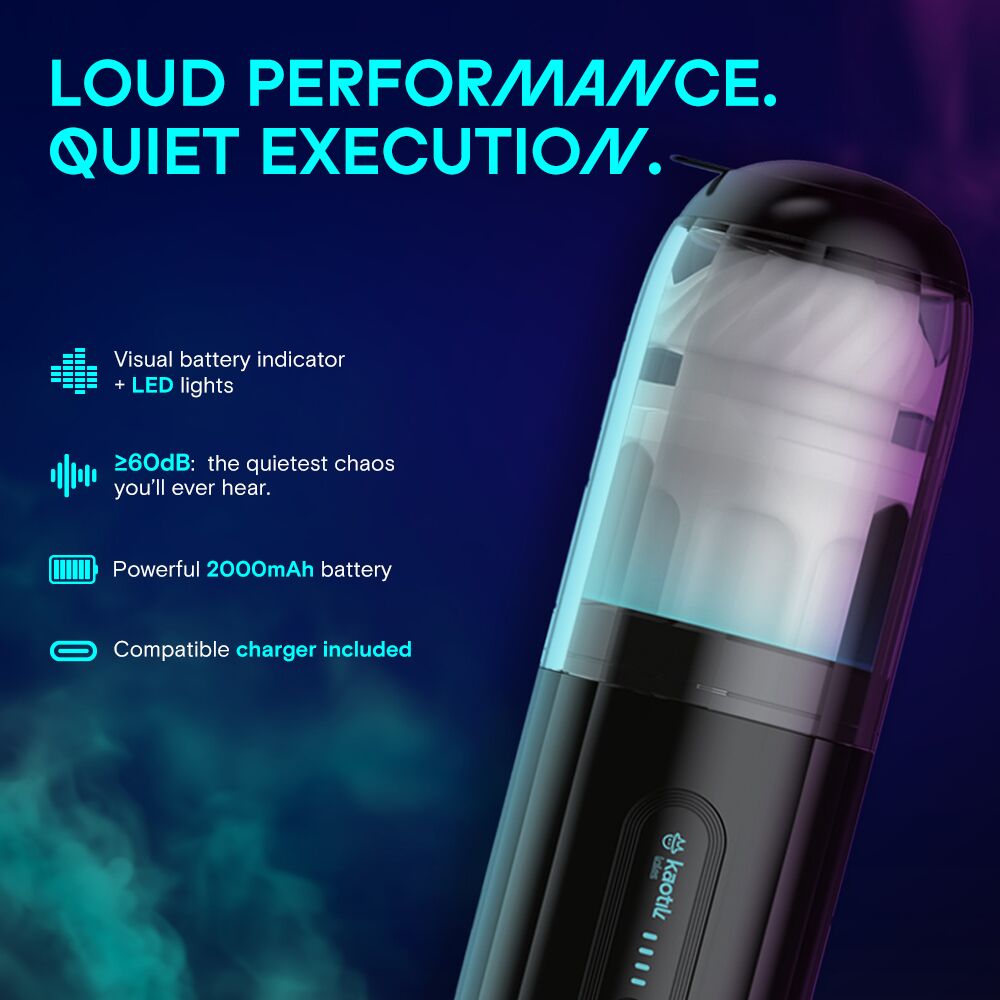 Смарт-мастурбатор Kaotik Labs The Shockwave - превью 19