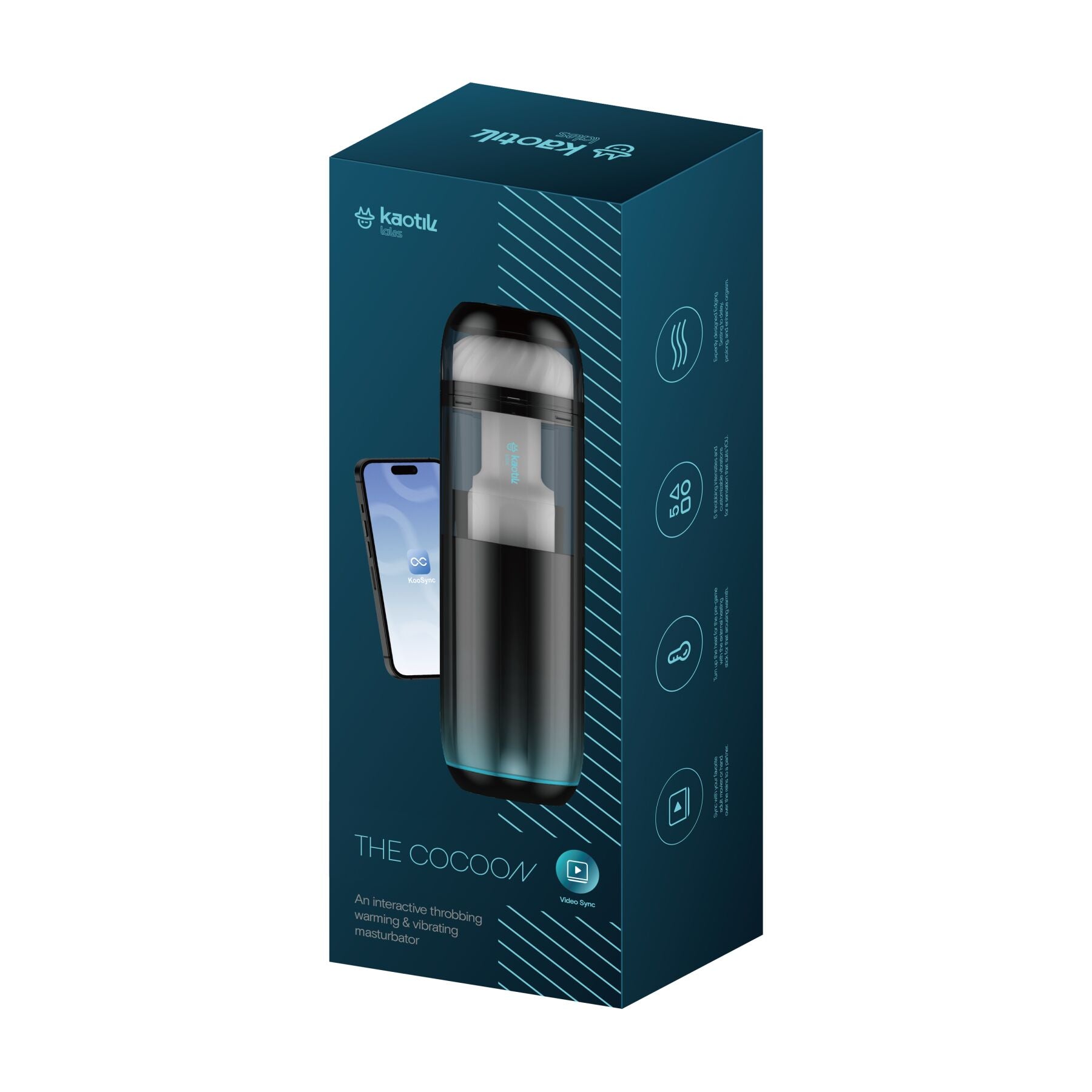 Смарт-мастурбатор Kaotik Labs The Cocoon - превью 8