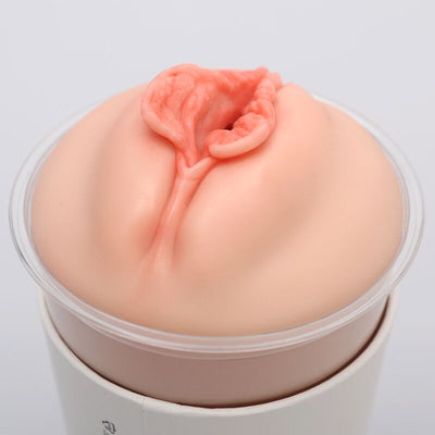 Мастурбатор-вагина Naked Factory Cup Sleeve V–4, сквозной - фото 4