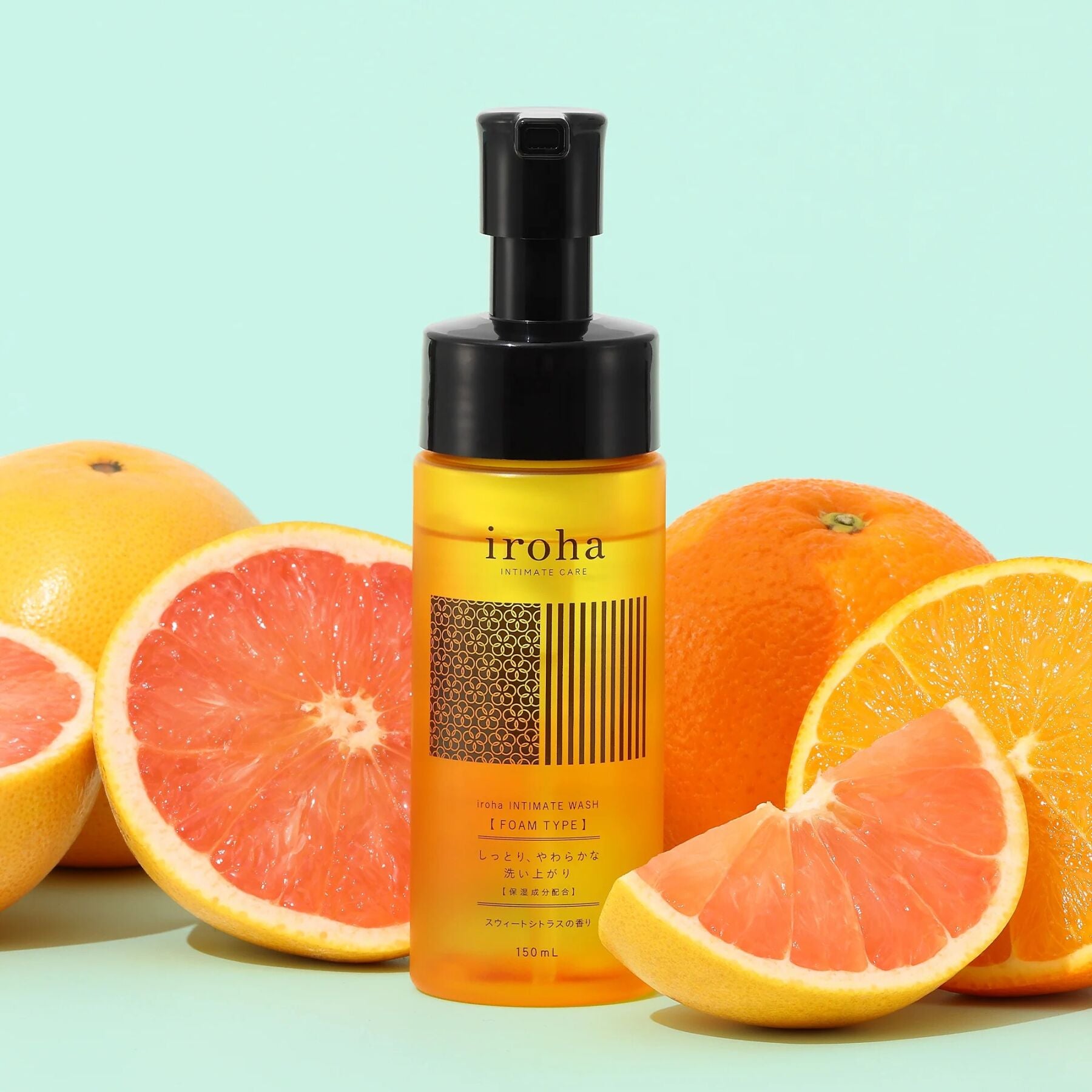 Пена для интимного ухода Iroha Intimate Wash Foam Type Sweet Citrus  - превью 3