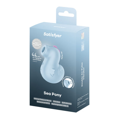 Вакуумный клиторальный стимулятор Satisfyer Sea Pony - фото 5