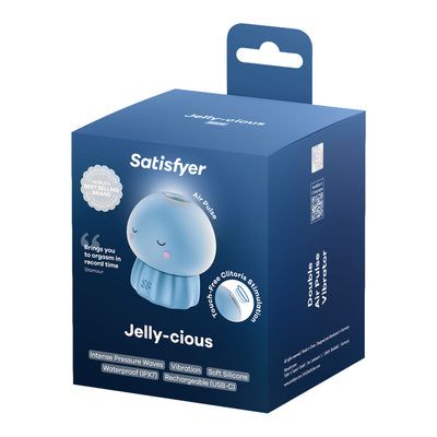 Вакуумный клиторальный стимулятор Satisfyer Jelly-cious - фото 5