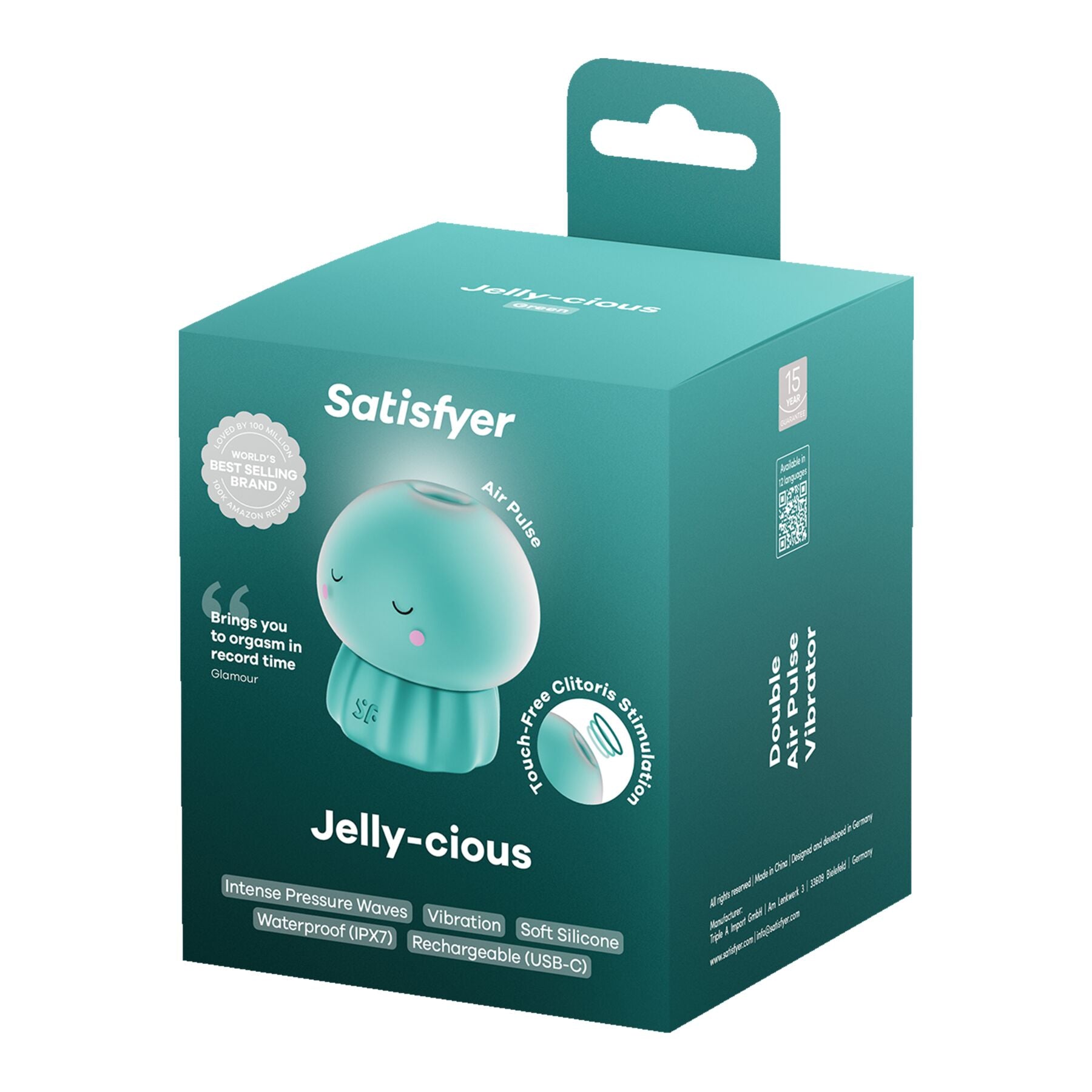 Вакуумный клиторальный стимулятор Satisfyer Jelly-cious - превью 11