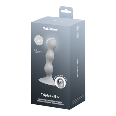 Анальный стимулятор-бусины Satisfyer Triple Ball-R  - фото 6