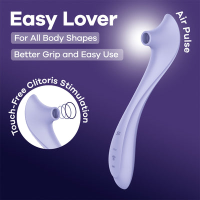 Вакуумный клиторальный стимулятор Satisfyer Easy Lover - фото 6