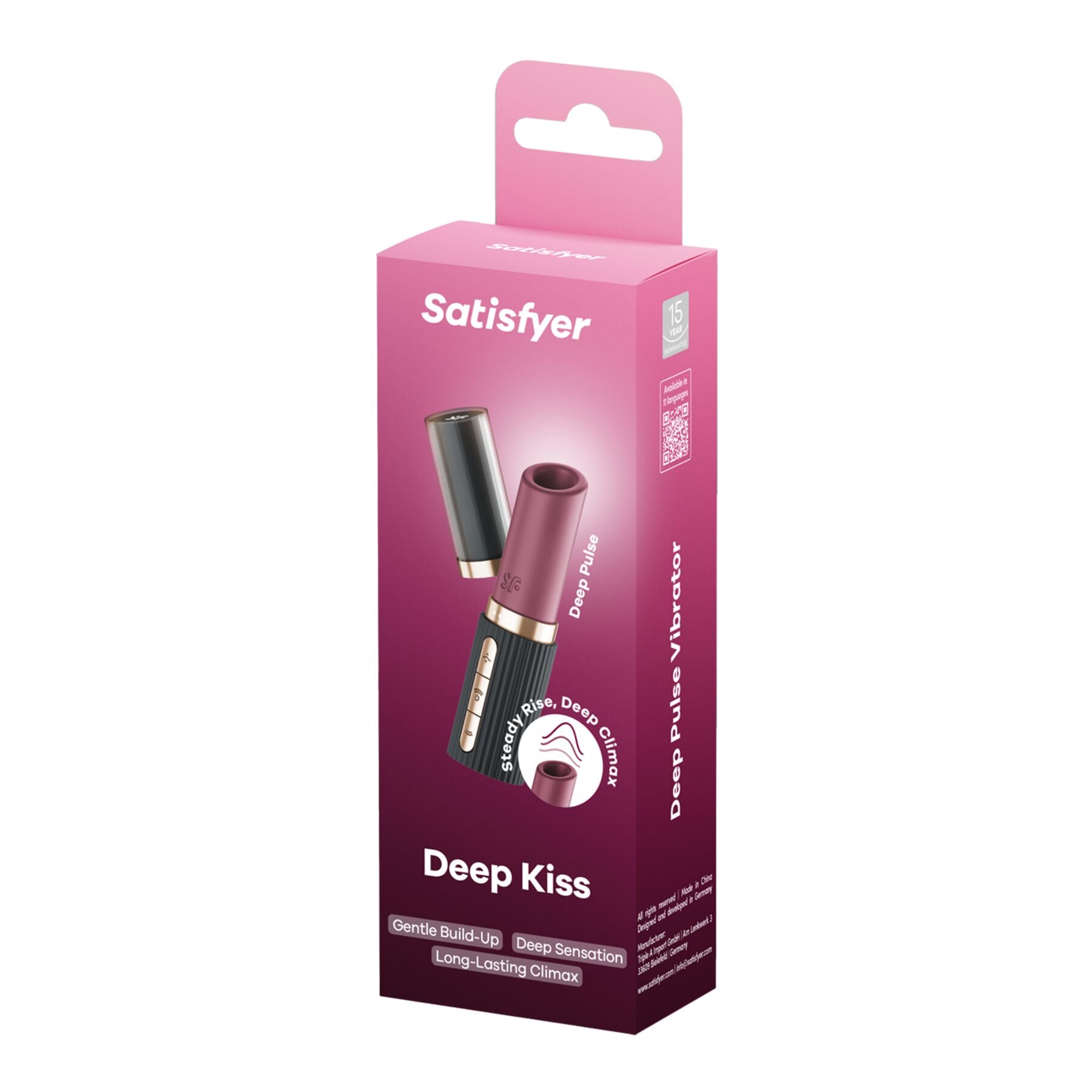 Вакуумный стимулятор Satisfyer Deep Kiss - превью 6