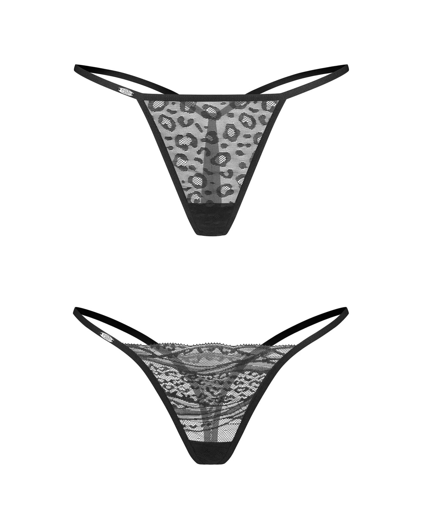 Набір трусиків Obsessive Clara 2-pack thong - превʼю 5