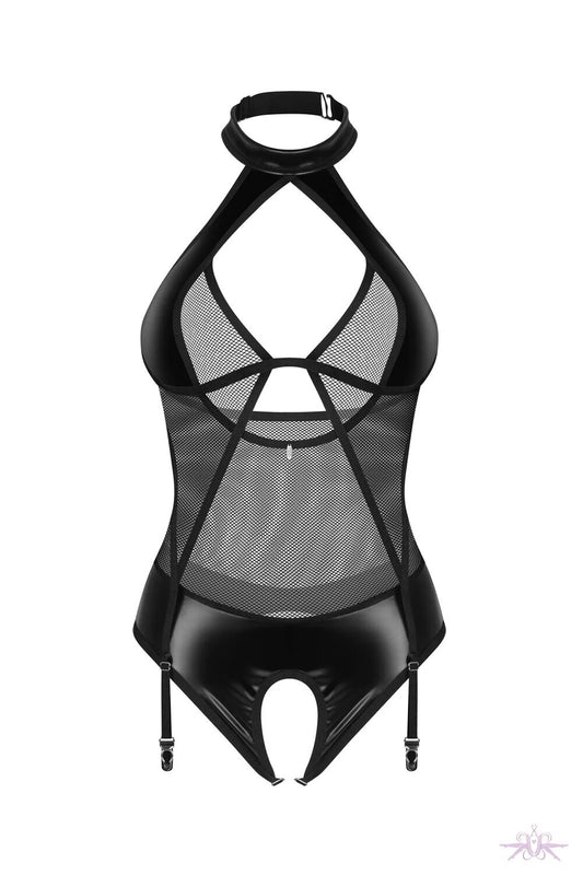 Боди Obsessive Dominna crotchless teddy_