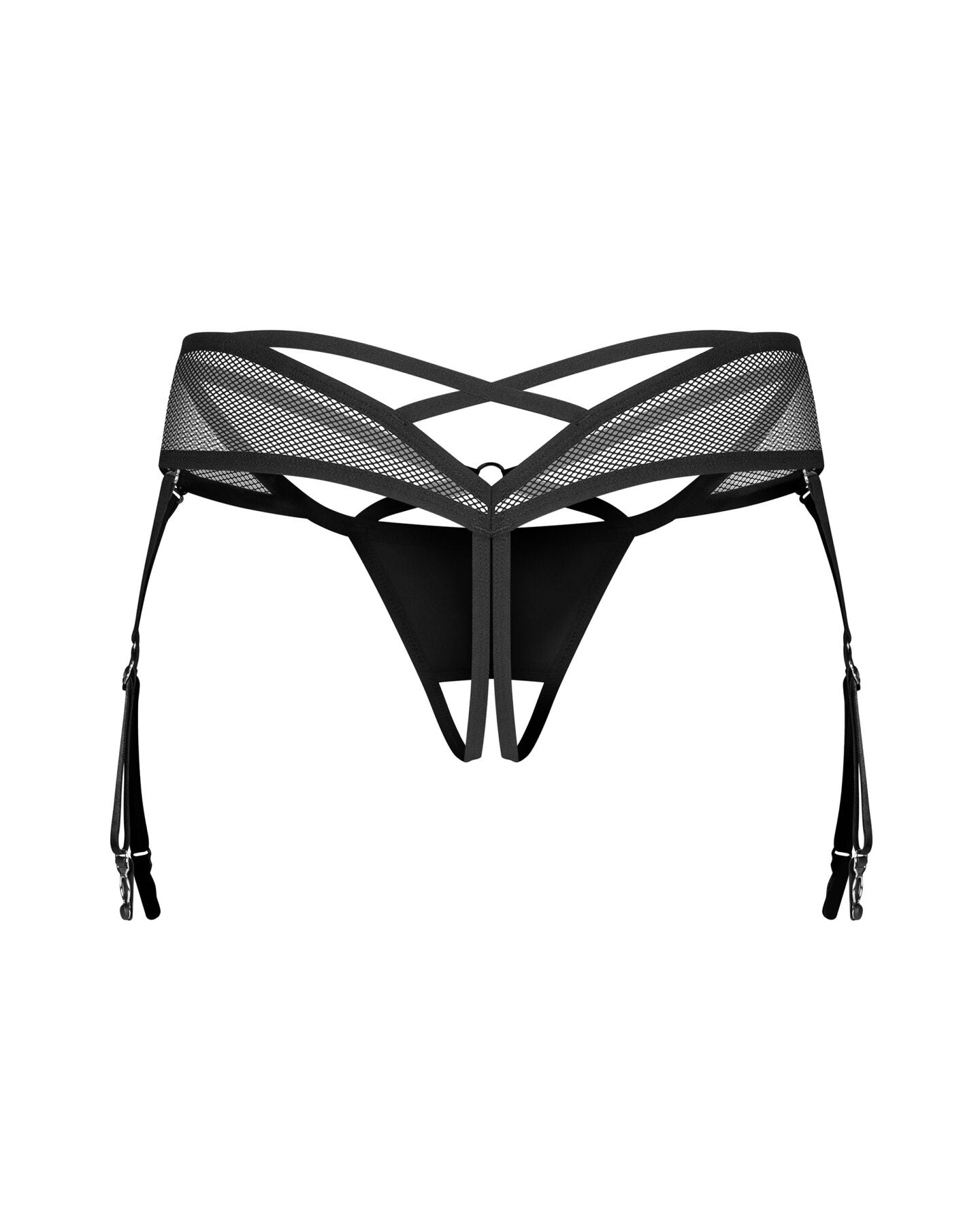 Трусики Obsessive Dominna crotchless thong - превʼю 4