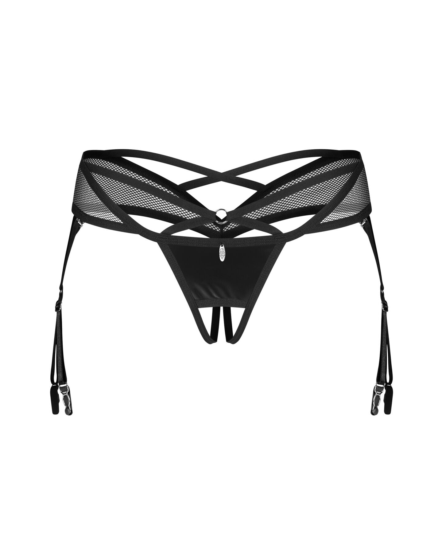 Трусики Obsessive Dominna crotchless thong - превʼю 8