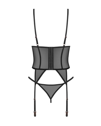 Корсет Obsessive Euridia corset & tanga - фото 11