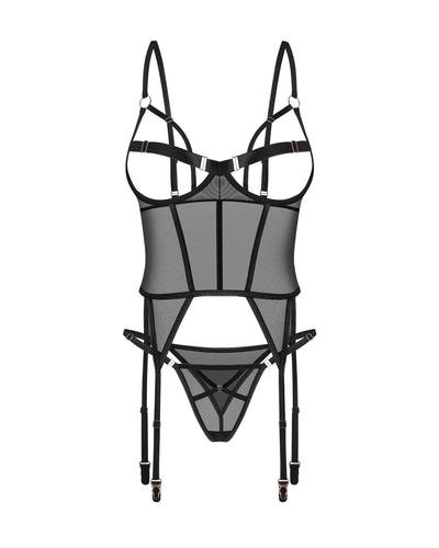Корсет Obsessive Euridia corset & tanga - фото 16