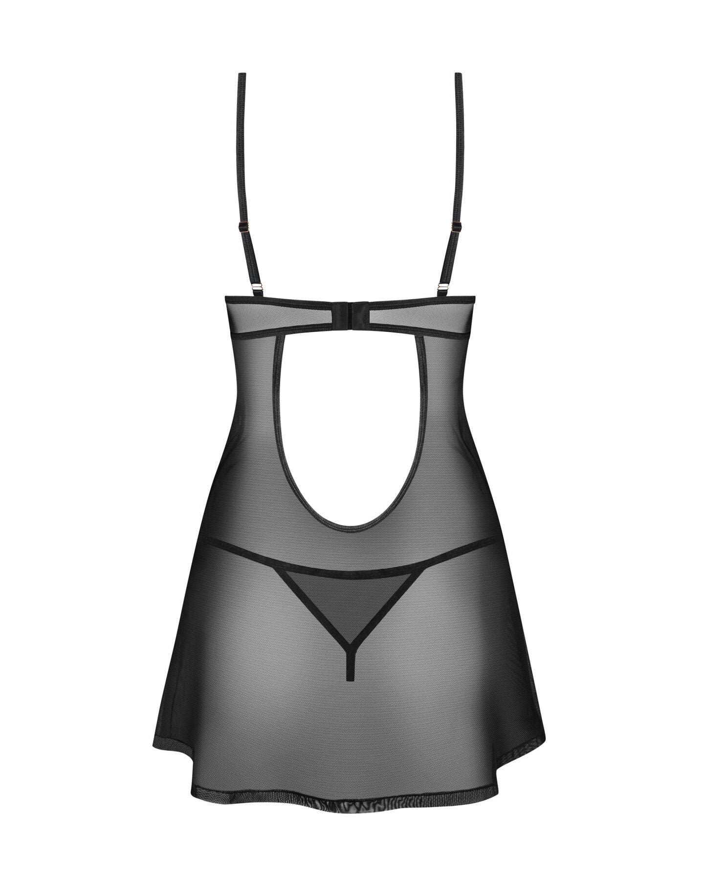Сорочка Obsessive Euridia chemise & tanga  - превью 11