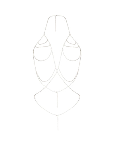 Украшение на грудь Obsessive Lyxa jewelry bra - фото 2