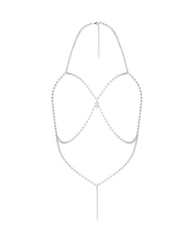 Украшение на грудь Obsessive Lyxa jewelry cupless bra - фото 2