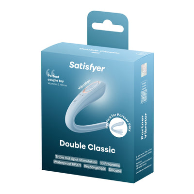 Вібратор для пар Satisfyer Double Classic - фото 10