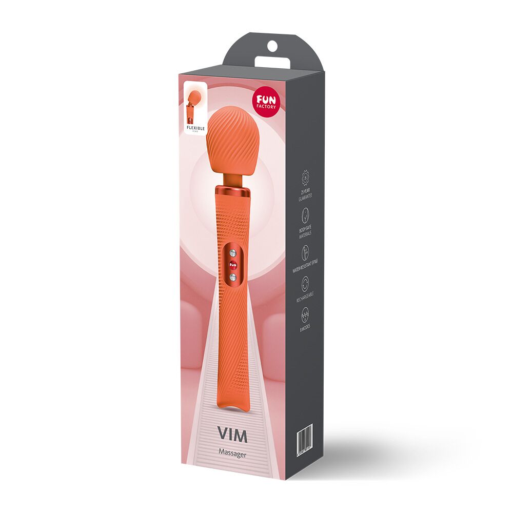 Вибромассажер Fun Factory VIM Vibrating Wand - превью 14