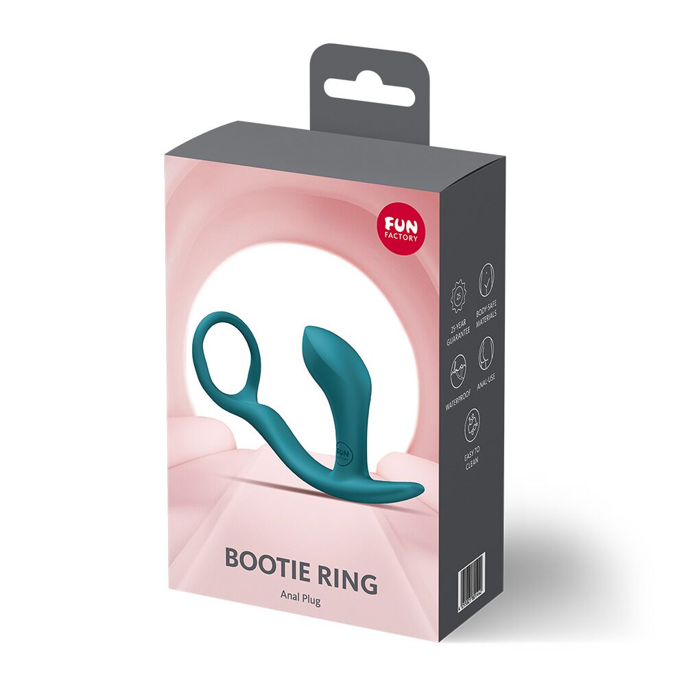 Анальная пробка с эрекционным кольцом Fun Factory BOOTIE RING - превью 22