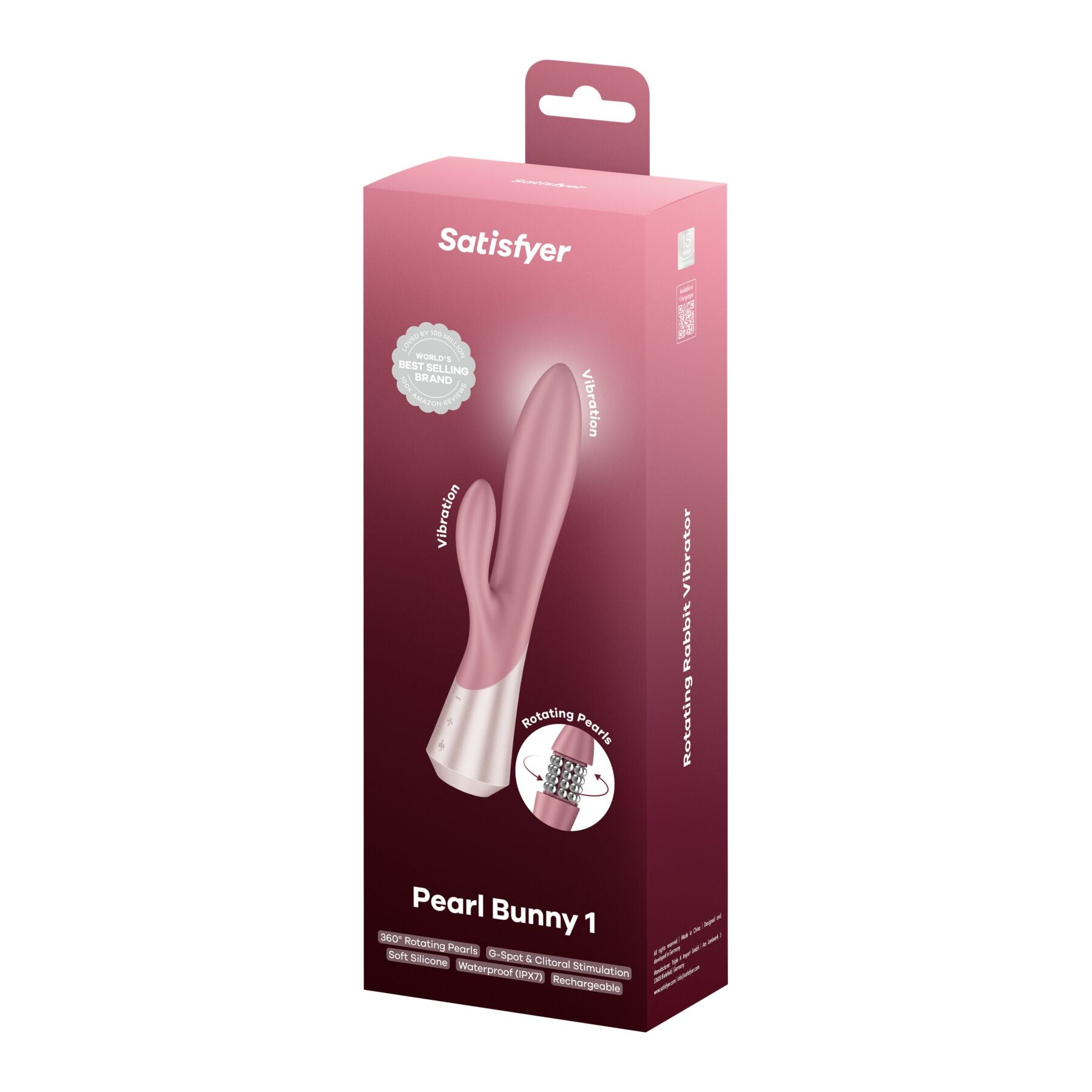 Вибратор-кролик Satisfyer Pearl Bunny 1 - превью 8