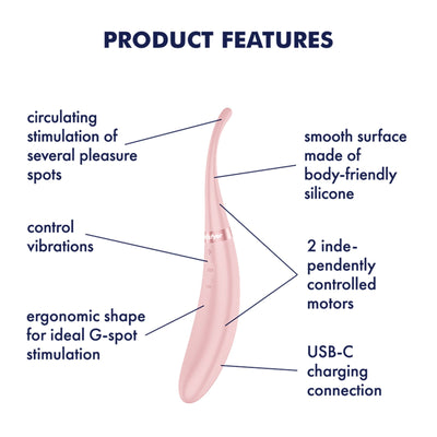 Вібратор Satisfyer Tip Tease - фото 6