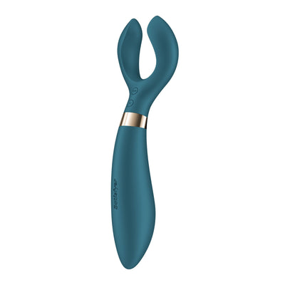 Вибратор для пар Satisfyer Endless Fun Battery Series, три мотора, многофункциональный - фото 1