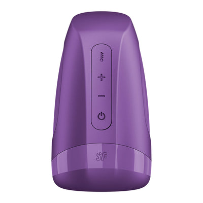 Мастурбатор Satisfyer Men Heat Vibration Battery Series имитатор минета, подогрев и вибрация - фото 4