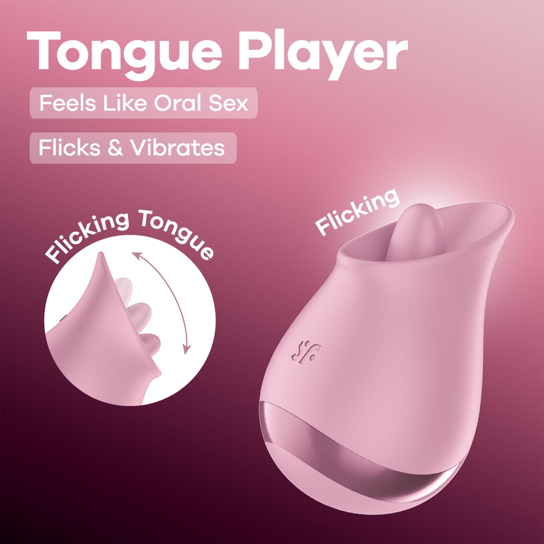 Вібростимулятор для клітора Satisfyer Tongue Player - превʼю 6