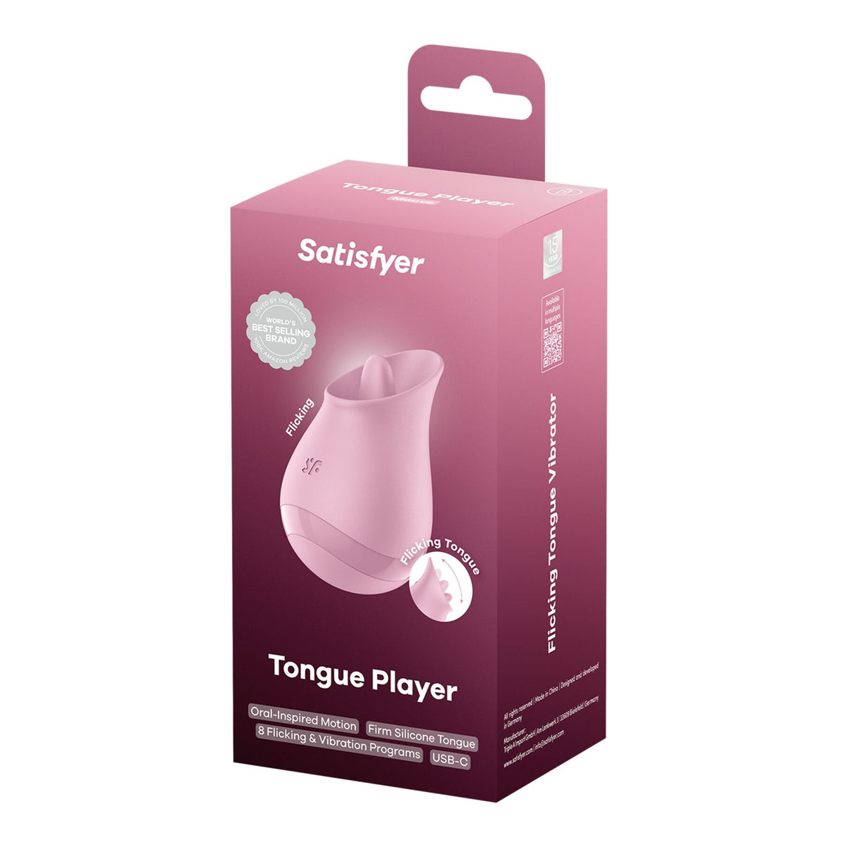 Вібростимулятор для клітора Satisfyer Tongue Player - превʼю 5